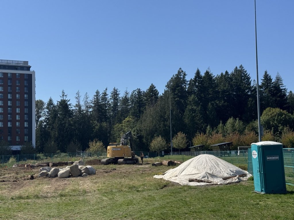 Dog Park Construction Underway
