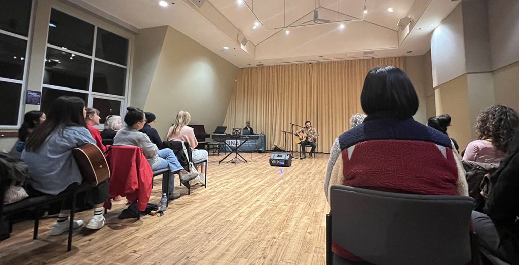 IN OUR OWN WORDS: Hidden Talents Unveiled at Open Mic Event for Adults